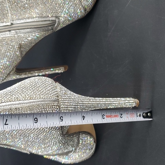 Glitter Boots Winona Sparkly Boots Heels Size 10 - Picture 5 of 12